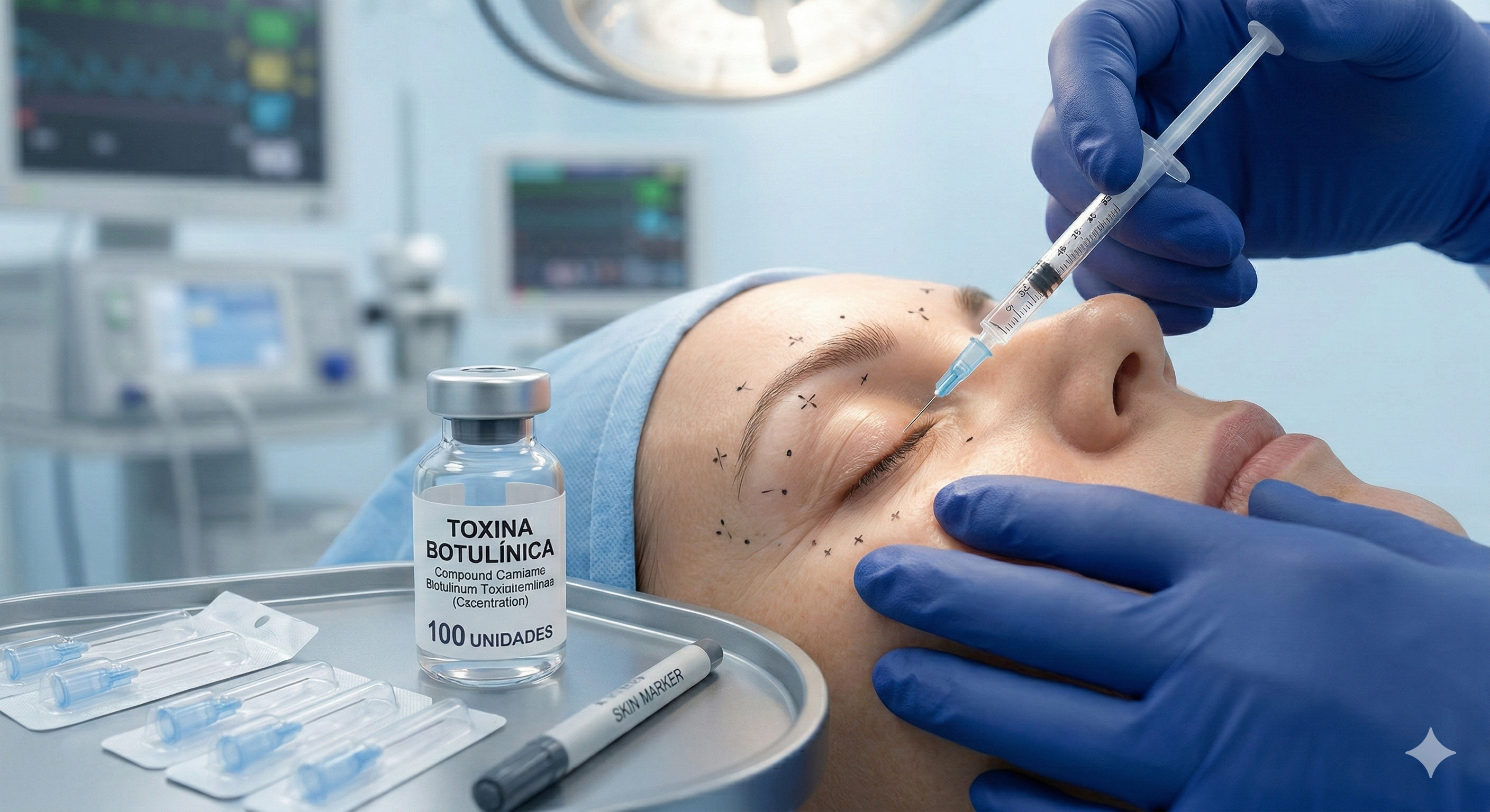 Aplicación de Toxina Botulínica